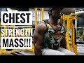 Chest Workout For Mass & Strength | Day 1 - Week 3