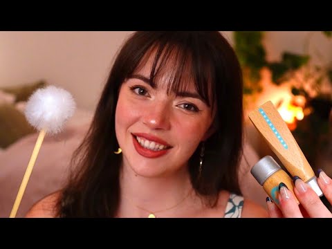 ASMR Taking Care of You Before Bed ????✨ (stress plucking, personal attention, wooden triggers)