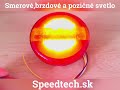 Okrúhle LED združené svetlo 12/24V - smerové, brzdové a pozičné svetlo / ECE R6, R7 (ø122mm) - Video Youtube