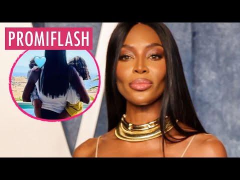 Stolze Mama: Naomi Campbell teilt ein seltenes Familienfoto