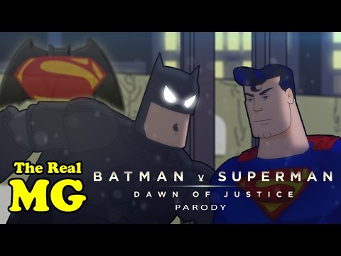 真正的MG：蝙蝠俠V超人 (動畫模仿) (The Real MG: Batman V Superman ( Animated Parody))