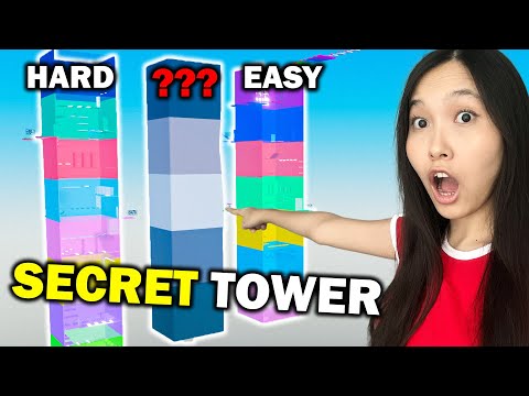 Beating SECRET TROLL TOWER in Roblox!