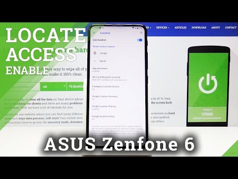 How to Allow Location in ASUS Zenfone 6 – Enable Apps Location