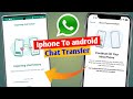 How To Transfer Whatsapp Chat From Iphone To Android Transfer Whatsapp Chat Iphone To Samsung