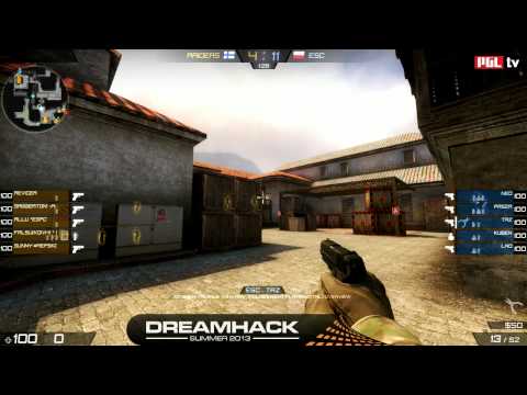 DreamHack Summer 2013 - CS:GO - Group C - ESC Gaming vs CURSIVE #2