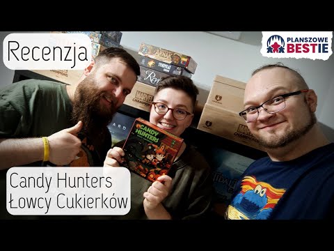 Candy Hunters Łowcy Cukierków (prototyp) - Recenzja (Review) - Planszowe Bestie