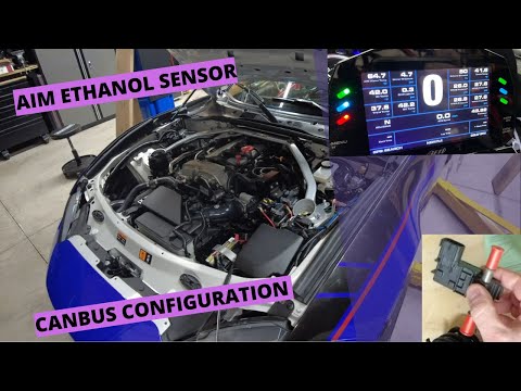 2019 Mazda MX5 ND2 AIM CANBUS Ethanol Content Sensor  Install