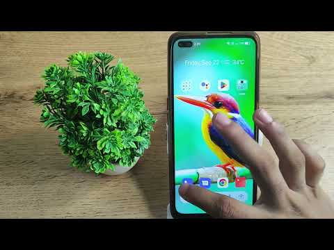 how to enable incoming call flash, in realme x50 pro mobile