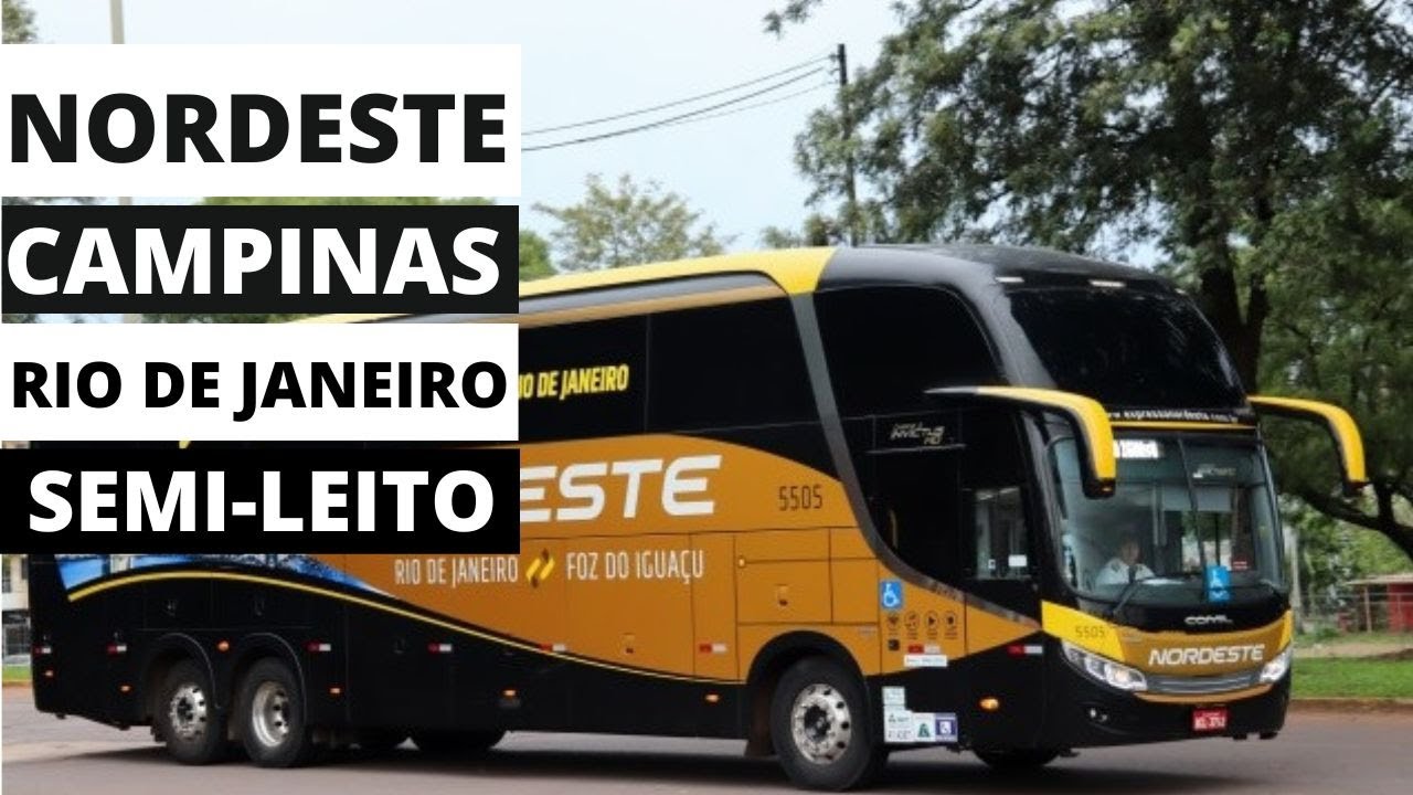 NORDESTE COMIL HD DE CAMPINAS PARA RIO DE JANEIRO