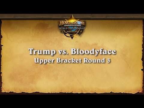 Trump vs. Bloodyface - Game 2 - North American Qualifier Tournament