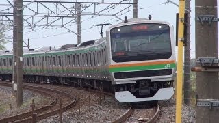 preview picture of video 'JR東北本線 水沢踏切にて(At Mizusawa Crossing on the JR Tohoku Main Line)'