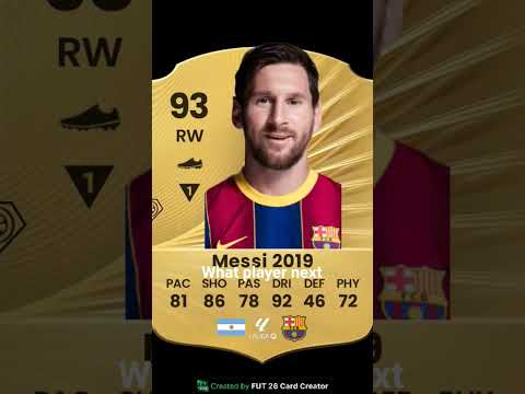 Lionel Messi Evolution 2016-2025-26
