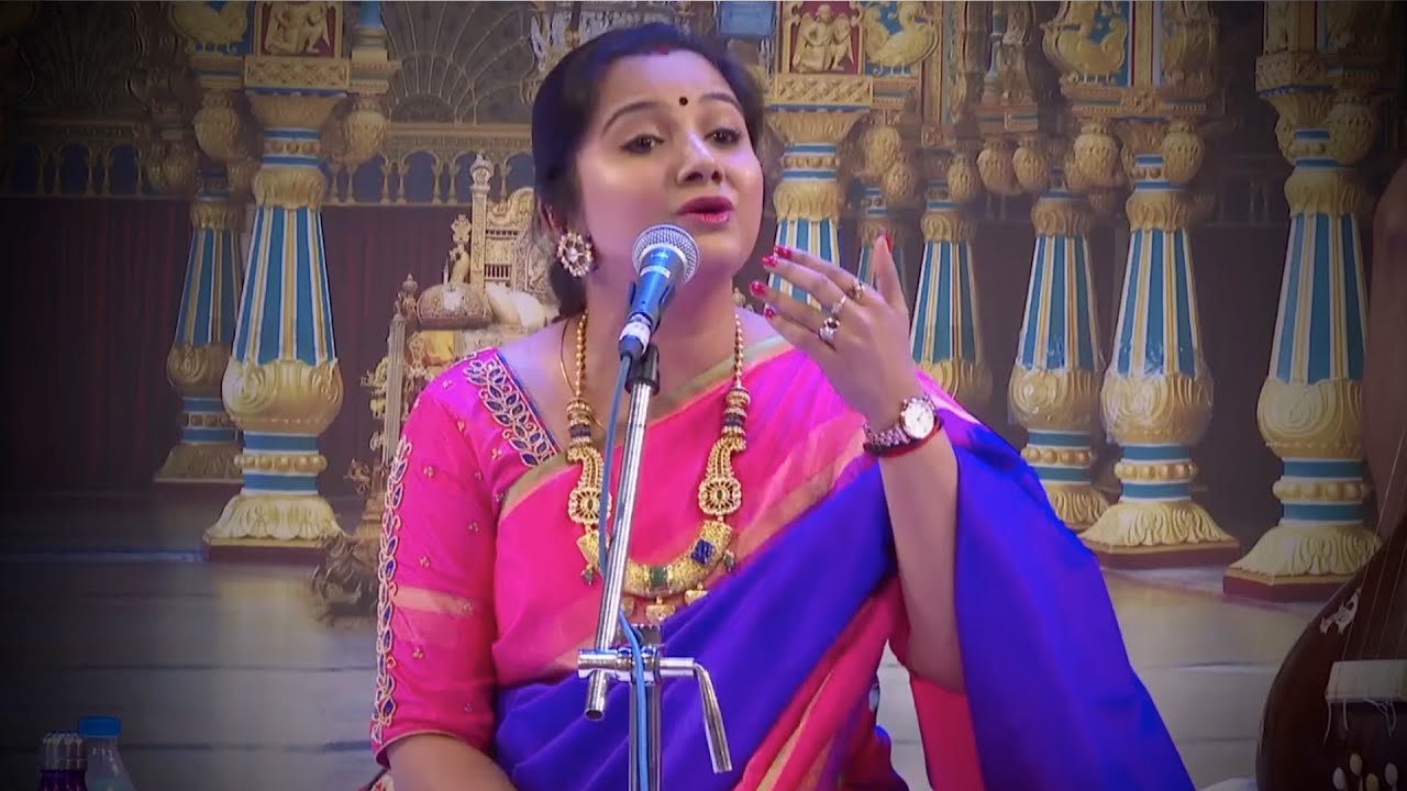 Mysuru Asthana Sangeetothsava - Carnatic Vocal Concert by S Mahathi