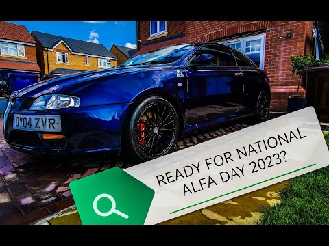 GETTING THE ALFA GT READY FOR NATIONAL ALFA DAY 2023 - NAD 2023