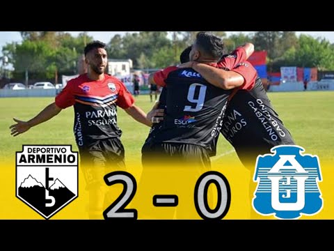 Primera B : DEPORTIVO ARMENIO 2 - 0 J.J. URQUIZA | (Los Goles)