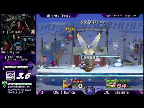 SG Arcadian Spr '17 - Hayrow (Falco) vs Danimals (Wario)