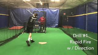 Baseball Hitting Drill # 1 - 3 Ball w / Direction