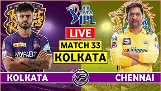 IPL 2023 Live: Kolkata Knight Riders v Chennai Super Kings Live | KKR v CSK Live Scores & Commentary