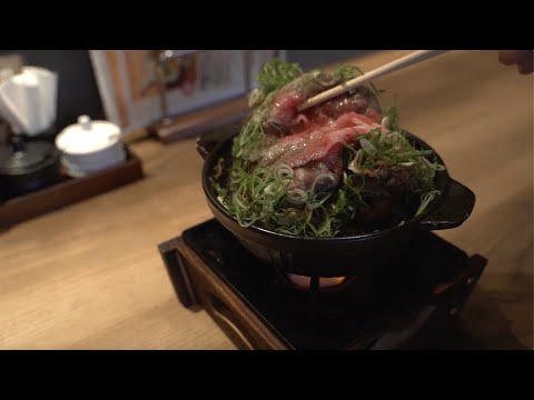 [Cozinha tradicional japonesa moderna] Robatayaki em uma casa de 90 anos em Kyoto!