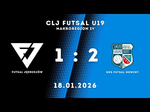 2025/26 | CLJ U-19 | Futsal Jędrzejów - GKS Futsal Nowiny