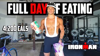 4,200 CAL FULL DAY OF EATING | IRONMAN PREP | 2 Weeks Out