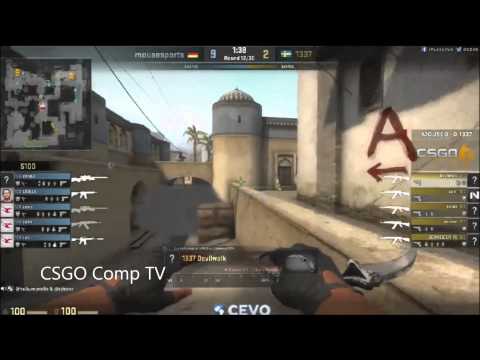 CSGO Pro Comp | 1337 VS Mousesports | ( match 1 out of 2 )