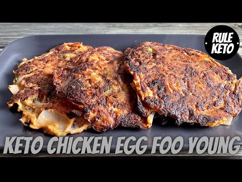 Keto Chicken Egg Foo Young Recipe | Asian Keto Meals | Keto Chinese Takeout