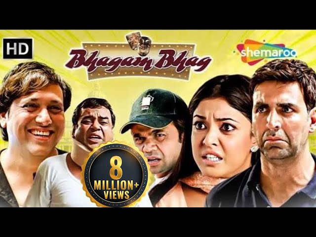 BHAGAM BHAG Full Movie | Akshay Kumar, Govinda, Paresh Rawal | Superhit Comedy Movie 2024 SDDEFAULT Thumbnail