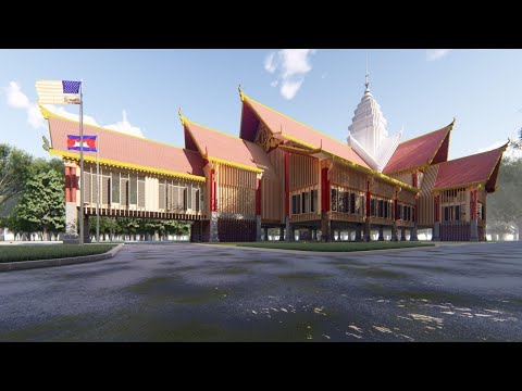 Principle of Design for Vatt Khmer Lowell, MA