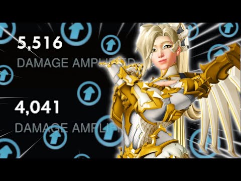 How to Get High Damage Boost as Mercy! (Overwatch)