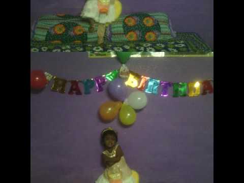 Sweet girl Kittu birthday song