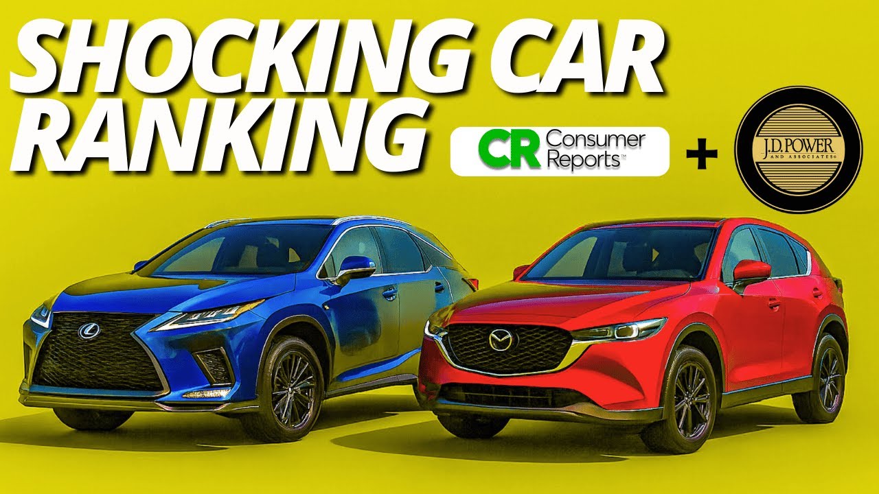Consumer Reports/ JD POWER   SHOCKING Car Reliability Ranking!