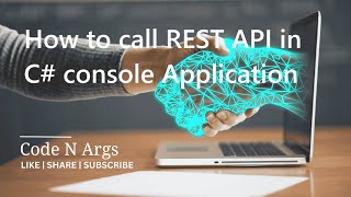 Calling REST API in C# console Application | Read JSON Data | part 1