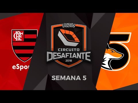 Flamengo eSports vs 5Fox - Jogo 1 - Circuito Desafiante 2018: Primeira Etapa