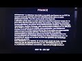 20th Century Fox Warning Screens