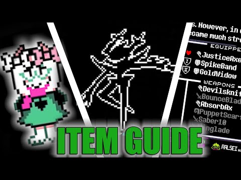 Deltarune Chapter 3 and 4 FULL Item and builds GUIDE (Suprisingly Deep)