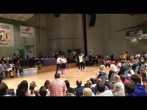 European Championship Boogie Woogie 2016 Hope Round Heat 3 - Thomas & Annika