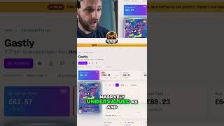 Undervalued Pokemon Card: Gastly Evolution Line Treasure! #shorts