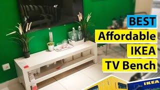 Best budget TV bench, IKEA LACK, quick review