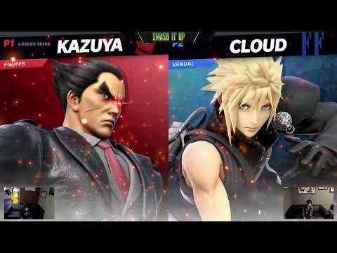 Smash It Up Losers Semis - Caius (Cloud) Vs. Dr. Iggy (Ness/Kazuya) SSBU Ultimate Tournament