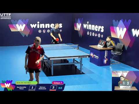 Karchevskiy Timur - Zhirnov Aleksandr WINners. CUP Table Tennis 7 06.01.2021 11:45