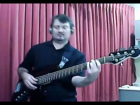 Do You Think It's True - Chris Stefanetti Latin-Funk-Fusion Bass Demo - solo at 3:05