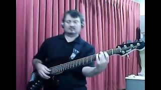 Do You Think It's True - Chris Stefanetti Latin-Funk-Fusion Bass Demo - solo at 3:05