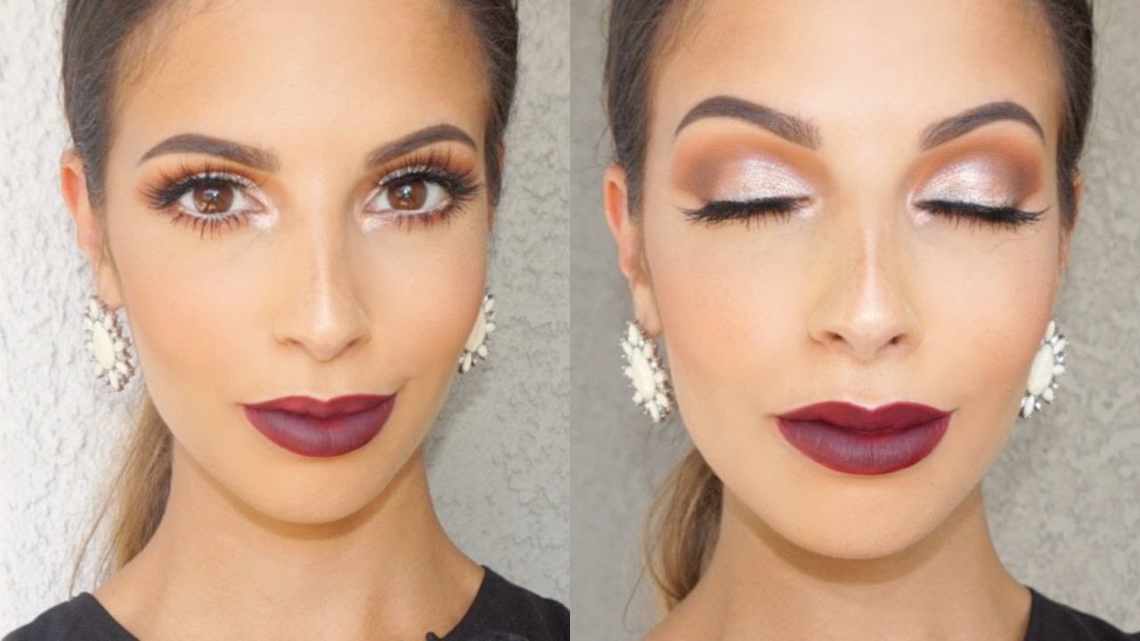 Vampy Fall Makeup Tutorial 2015