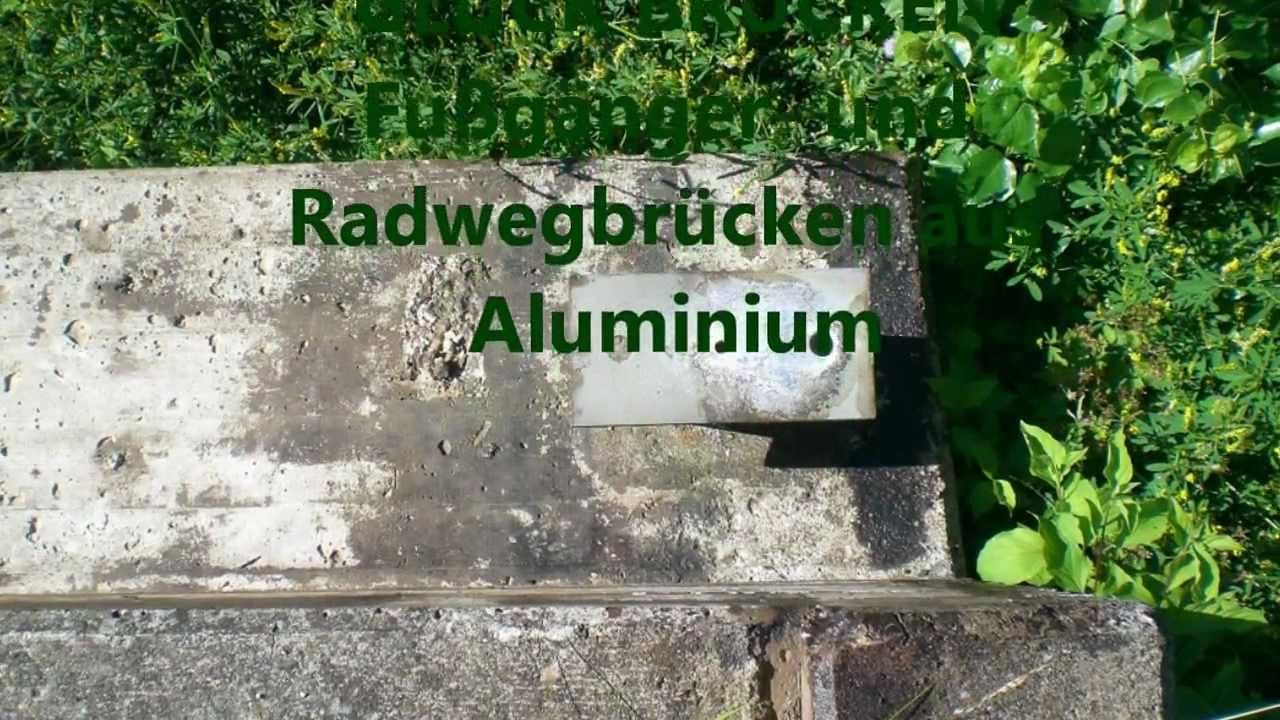 Fundamente für Glück Aluminiumbrücken @glueckaluminiumbruecken