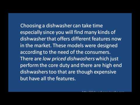 Best Dishwashers for small apartments