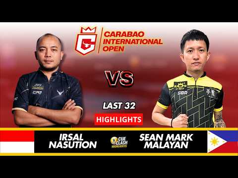 HILL - HILL DRAMA | Sean Mark Malayan vs Irsal Nasution | 2026 Carabao International Open HIGHLIGHTS