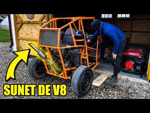 Custom Exhaust And Reinforced Arms On The Matiz Buggy