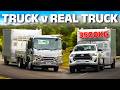 Truck Vs Real Truck Isuzu N Series Vs Toyota HiLux Max Payload GVM Towing Test