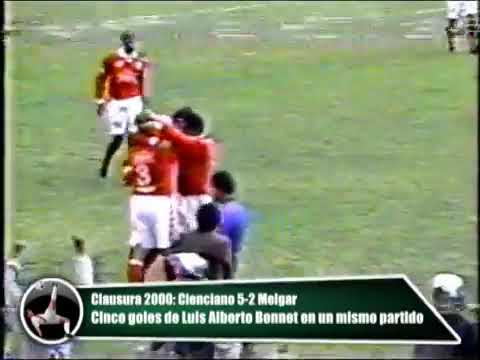 El hat - fiveck (5 goles) de Bonnet a Melgar con el Papá - Cienciano 5 vs  Melgar 2